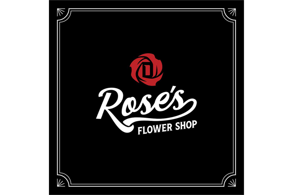 Rose's Flower Shop logo