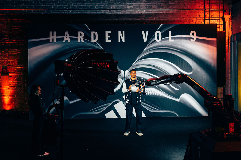 Marthon Burger at Adidas Vol. 9 event